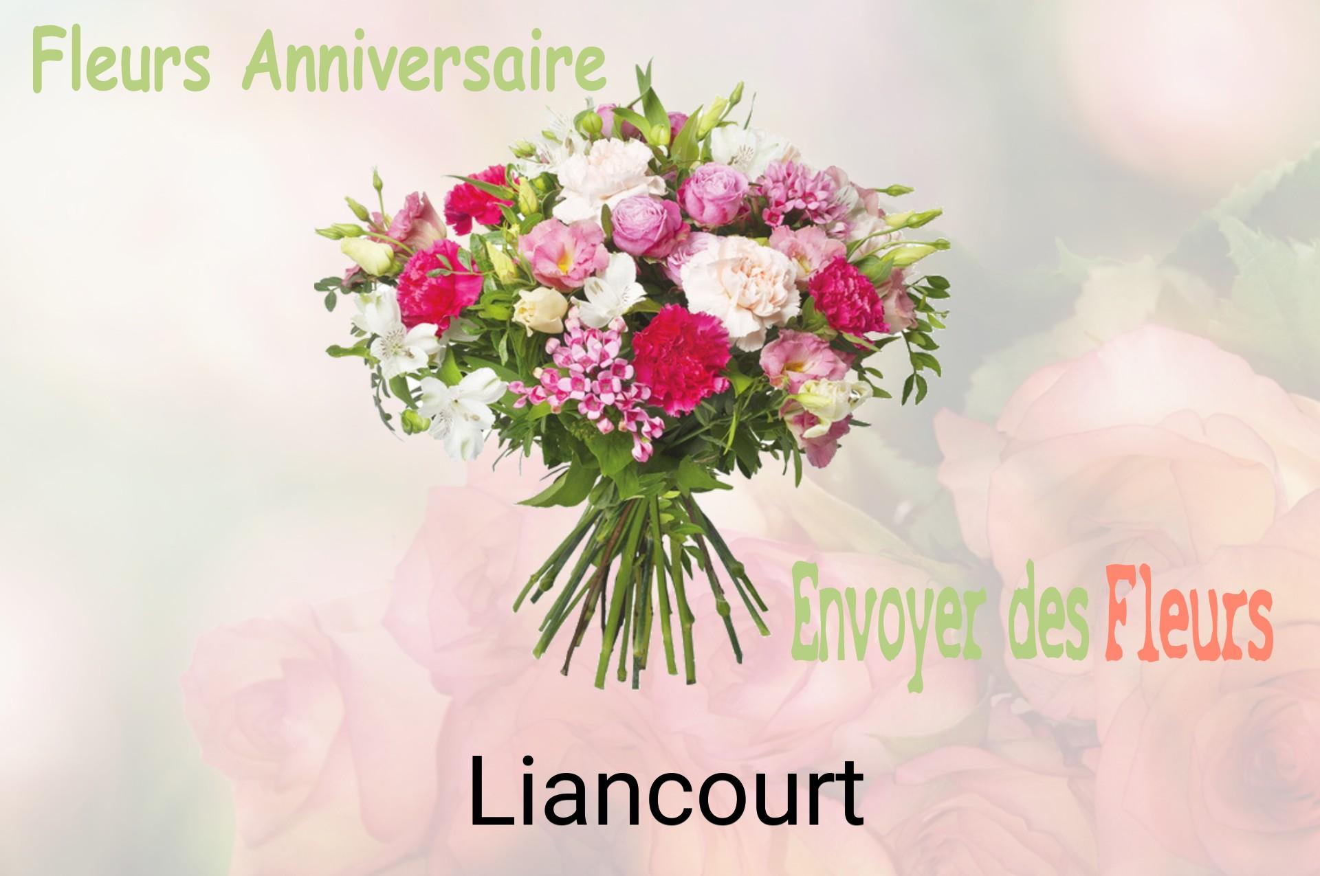 Bouquet de fleurs d’anniversaire livré à Liancourt